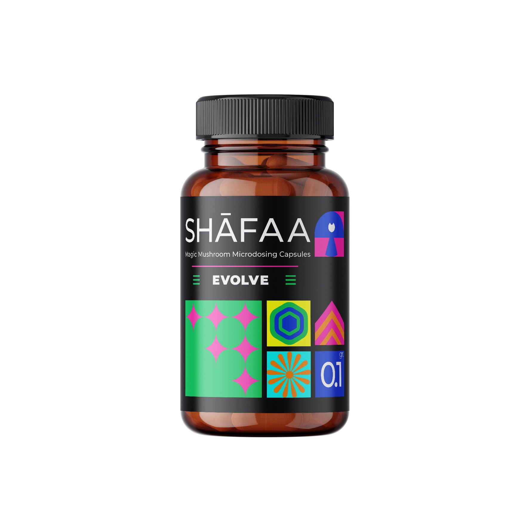 Shafaa-Evolve-Microdosing-Cognition-Capsules Shafaa Evolve Magic Mushroom Microdosing Cognition Capsules